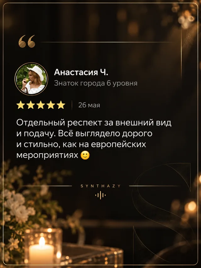 Скриншот отзыва о DJ SYNTHAZY, 3